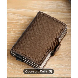 Porte carte  café homme