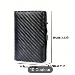Porte carte  rouge homme